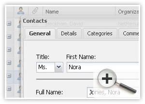 access important contacts online