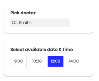 scheduling database